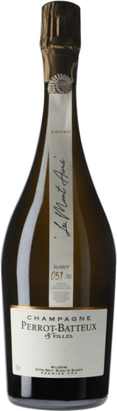85,95 € 免费送货 | 白起泡酒 Perrot Batteux Le Mont Aimé Extra Brut — 特干型起泡酒 1er Premier Cru, Blanc de Blancs A.O.C. Champagne