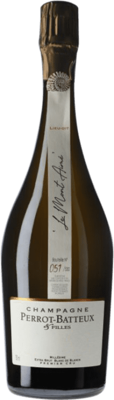 65,95 € | Weißer Sekt Perrot Batteux Le Mont Aimé Blanc de Blancs Premier Cru Extra Brut A.O.C. Champagne Champagner Frankreich Chardonnay 75 cl