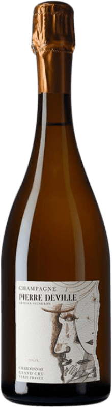 Бесплатная доставка | Белое игристое вино Pierre Deville Copin A.O.C. Champagne шампанское Франция Chardonnay — Шардоне 75 cl