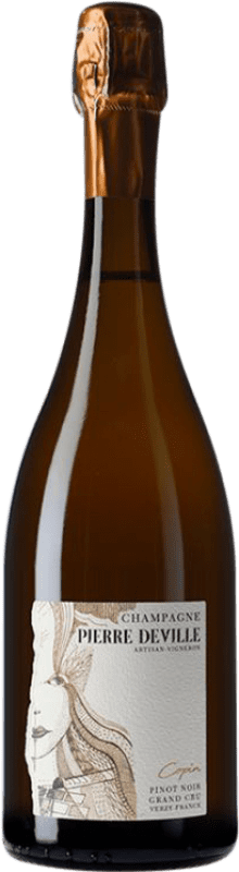 Бесплатная доставка | Белое игристое вино Pierre Deville Copin A.O.C. Champagne шампанское Франция Pinot Noir — Пино Нуар 75 cl
