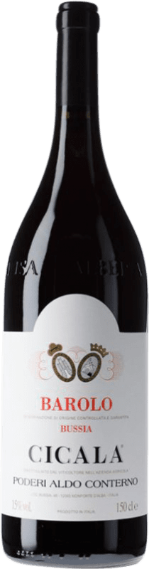 Kostenloser Versand | Rotwein Aldo Conterno Bussia Cicala Italien Nebbiolo Magnumflasche 1,5 L
