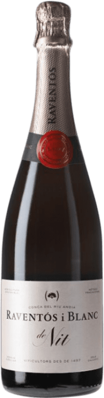 19,95 € | 玫瑰酒 Raventós i Blanc De Nit Rosat 加泰罗尼亚 西班牙 Monastrell, Macabeo, Xarel·lo, Parellada 75 cl