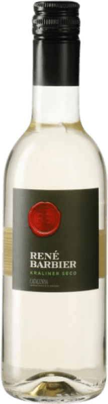 4,95 € 免费送货 | 白葡萄酒 René Barbier Kraliner Seco — 干型 D.O. Penedès 小瓶装 25 cl