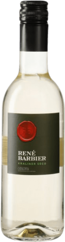 4,95 € Free Shipping | White wine René Barbier Kraliner Dry D.O. Penedès Small Bottle 25 cl