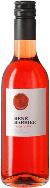 4,95 € Бесплатная доставка | Розовое вино René Barbier Rosat D.O. Penedès Маленькая бутылка 25 cl