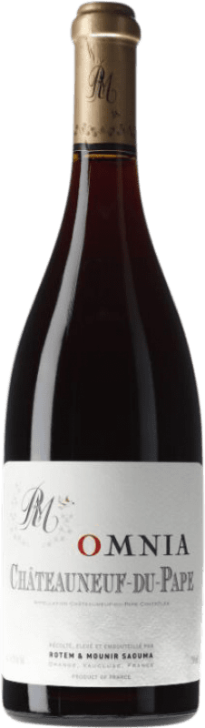 免费送货 | 红葡萄酒 Rotem & Mounir Saouma Omnia A.O.C. Châteauneuf-du-Pape 罗纳 法国 Syrah — 西拉, Garnacha — 歌海娜, Mourvèdre — 穆尔韦德尔 75 cl