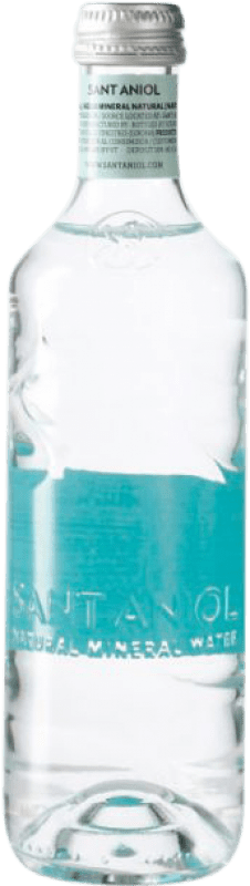 38,95 € Бесплатная доставка | Коробка из 24 единиц Вода Sant Aniol Mineral Water треть литровая бутылка 33 cl
