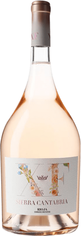 53,95 € | Rosé wine Sierra Cantabria XF Rosado D.O.Ca. Rioja The Rioja Spain Tempranillo, Grenache, Viura, Tempranillo White, Sauvignon White, Maturana White Magnum Bottle 1,5 L
