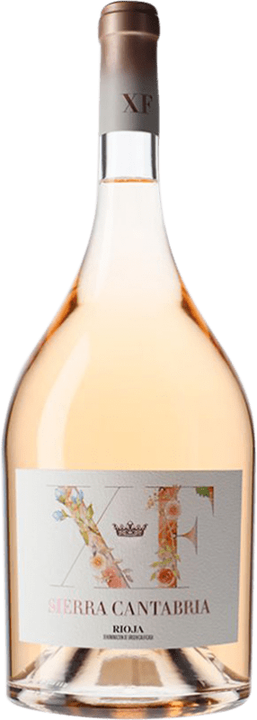 Kostenloser Versand | Roséwein Sierra Cantabria XF D.O.Ca. Rioja La Rioja Spanien Tempranillo, Garnacha — Grenache, Viura, Sauvignon, Maturana Magnumflasche 1,5 L