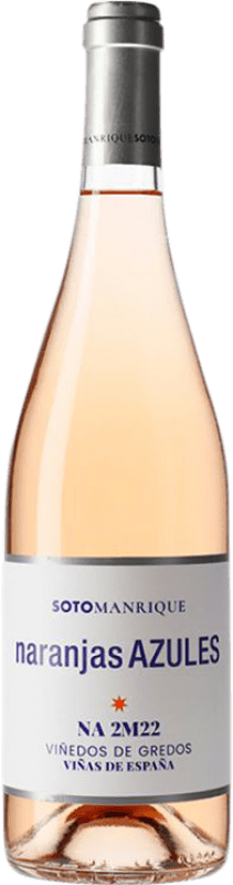 Envio grátis | Vinho rosé Soto y Manrique Naranjasazules D.O.P. Cebreros Castela-Mancha Espanha 75 cl