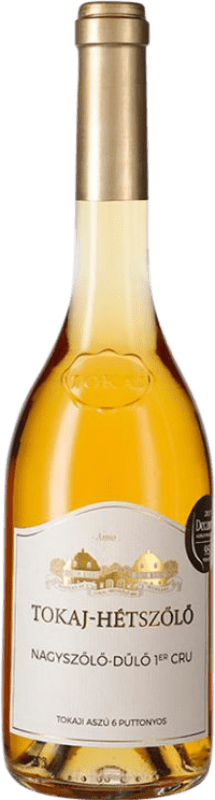 Kostenloser Versand | Süßwein Tokaj-Hétszolo Aszú 6 Puttonyos Nagyszőlő-Dűlő Premier Cru I.G. Tokaj-Hegyalja Tokaj-Hegyalja Ungarn Furmint Medium Flasche 50 cl