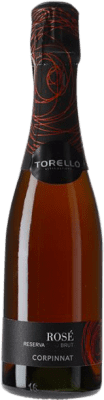 12,95 € | Rosé sparkling Agustí Torelló Rosé Brut Corpinnat Catalonia Spain Pinot Black Half Bottle 37 cl