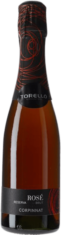 9,95 € Envío gratis | Espumoso Rosado Agustí Torelló Brut Rosé — Rosado Corpinnat Media Botella 37 cl