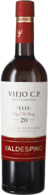 Valdespino Palo Cortado Viejo C.P. Palomino Fino Jerez-Xérès-Sherry 20 Years Medium Bottle 50 cl