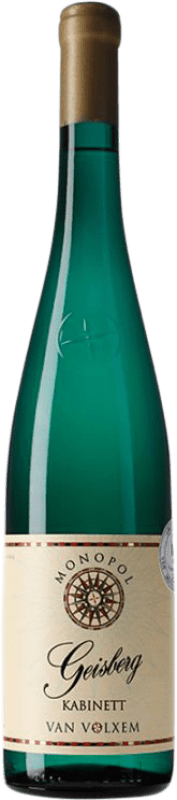 Бесплатная доставка | Белое вино Van Volxem Geisberg Kabinett Goldkapsel Auction V.D.P. Mosel-Saar-Ruwer Германия 75 cl