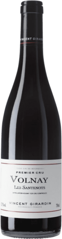 Бесплатная доставка | Красное вино Vincent Girardin Les Santenots Premier Cru A.O.C. Volnay Бургундия Франция Pinot Black 75 cl