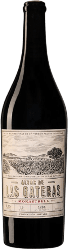 44,95 € | 红酒 Castaño Altos de las Gateras D.O. Yecla 穆尔西亚地区 西班牙 Monastrell 75 cl