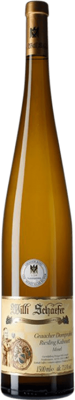 Envoi gratuit | Vin blanc Willi Schaefer Graacher Domprobst Nº 1 Kabinett Auction V.D.P. Mosel-Saar-Ruwer Allemagne Riesling Bouteille Magnum 1,5 L