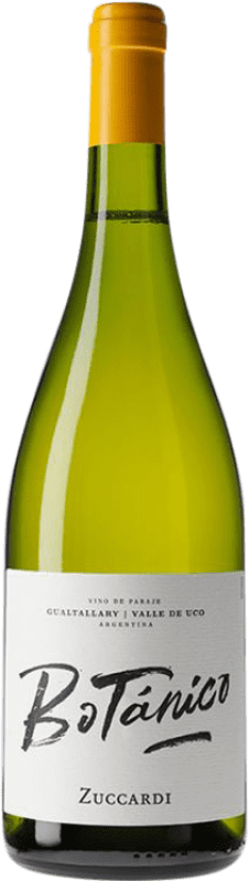 Free Shipping | White wine Zuccardi Botánico I.G. Mendoza Mendoza Argentina Chardonnay 75 cl