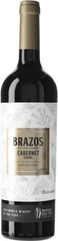 Бесплатная доставка | Красное вино Zuccardi Brazos de los Andes I.G. Mendoza Мендоса Аргентина Cabernet Franc 75 cl