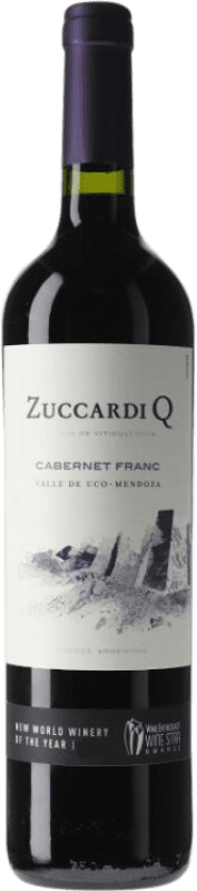 Envoi gratuit | Vin rouge Zuccardi Q I.G. Mendoza Mendoza Argentine Cabernet Franc 75 cl