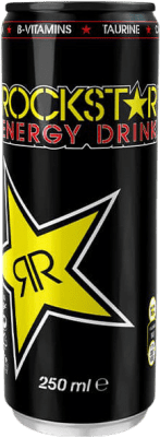 46,95 € | 盒装24个 饮料和搅拌机 Rockstar. Original 西班牙 铝罐 25 cl
