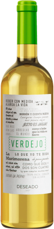 4,95 € | Vinho Branco BAS Deseado Castela-Mancha Espanha Verdejo 75 cl