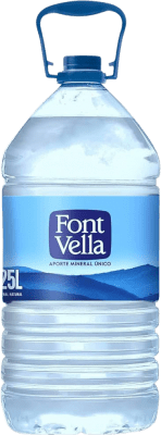 水 3個入りボックス Font Vella PET カラフ 6 L