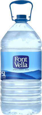 Agua Caja de 3 unidades Font Vella Garrafa 6 L PET