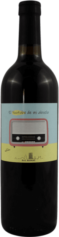 Free Shipping | White wine BAS La Flamenca El Youtube de mi Abuela Blanco Castilla la Mancha Spain 75 cl