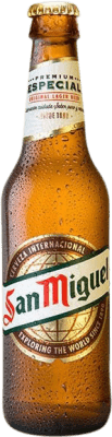 25,95 € Envío gratis | Caja de 30 unidades Cerveza San Miguel Botellín 20 cl