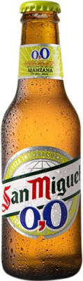37,95 € | Коробка из 30 единиц Пиво San Miguel Manzana Андалусия Испания Мини-бутылка 20 cl