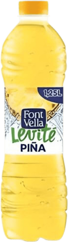 Free Shipping | 6 units box Water Font Vella Levité Piña Spain 1 L