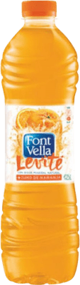 Water 12 units box Font Vella Levité Naranja Medium Bottle 50 cl