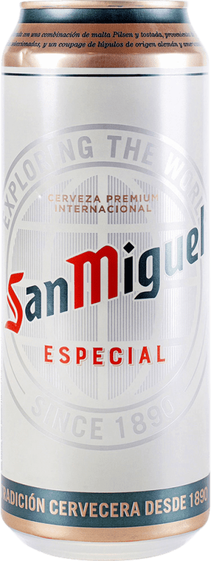 44,95 € Kostenloser Versand | 24 Einheiten Box Bier San Miguel Alu-Dose 50 cl