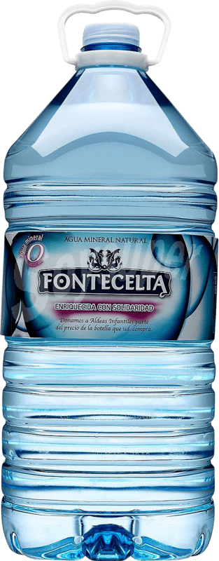 2,95 € | 盒装2个 水 Fontecelta 加利西亚 西班牙 玻璃瓶 5 L