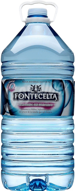 3,95 € Spedizione Gratuita | Scatola da 2 unità Acqua Fontecelta Tanica 5 L