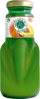 33,95 € | 24個入りボックス ソフトドリンク Mondariz Frutas ガリシア スペイン 小瓶 20 cl Melocotón — モモ