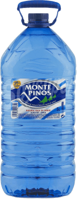 Water 4 units box Monte Pinos Mineral Natural — Natural Mineral Jerrycan 5 L PET