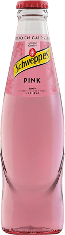 35,95 € Kostenloser Versand | 24 Einheiten Box Getränke und Mixer Schweppes Tónica Pink Vidrio RET Kleine Flasche 20 cl