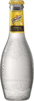 92,95 € Free Shipping | 32 units box Soft Drinks & Mixers Schweppes Tónica Heritage Miniature Bottle 12 cl