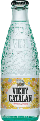 Water 24 units box Vichy Catalan Vidrio Small Bottle 25 cl