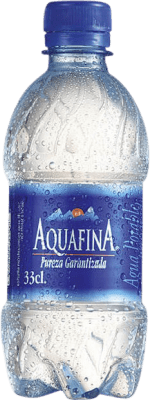 水 盒装35个 Aquafina PET 三分之一升瓶 33 cl