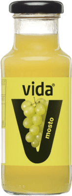 Kostenloser Versand | 24 Einheiten Box Getränke und Mixer Vida Mosto Spanien Kleine Flasche 20 cl