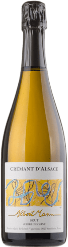 Envio grátis | Espumante Branco Albert Mann Brut — Bruto A.O.C. Crémant d'Alsace Alsácia França Pinot Noir, Pinot Branco, Pinot Auxerrois Garrafa Magnum 1,5 L