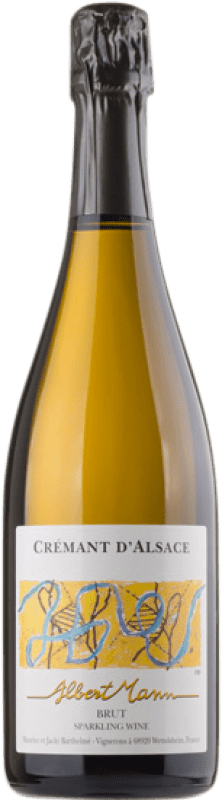 Free Shipping | White sparkling Albert Mann Brut A.O.C. Crémant d'Alsace Alsace France Pinot Black, Pinot White, Pinot Auxerrois Magnum Bottle 1,5 L