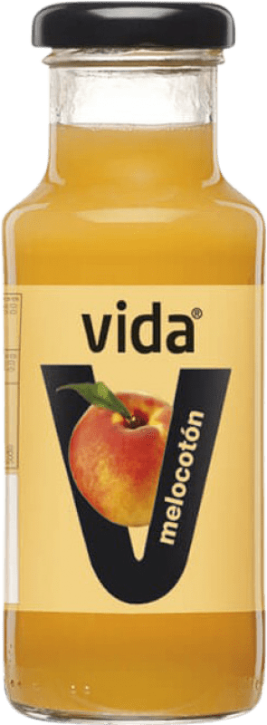 62,95 € Free Shipping | 24 units box Juice Vida Small Bottle 20 cl Melocotón — Peach