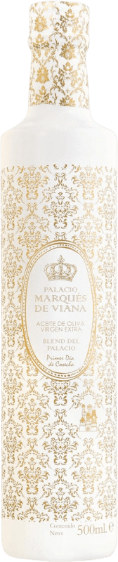 Spedizione Gratuita | Olio d'Oliva Palacio Marqués de Viana EVO Extra Vergine Spagna Bottiglia Medium 50 cl
