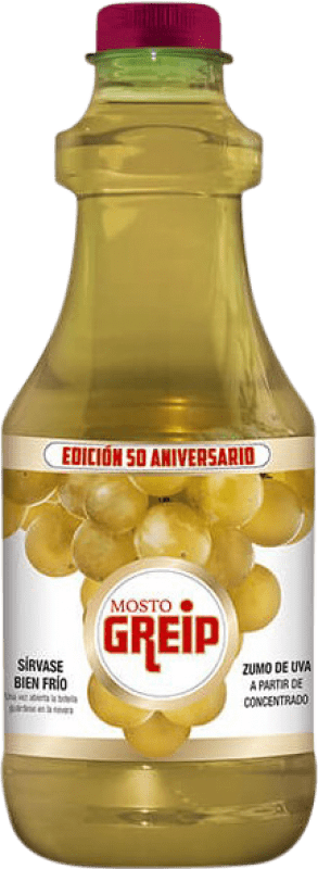 33,95 € | Caixa de 12 unidades Refrigerantes Greip Mosto Blanco PET Espanha 1 L