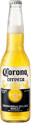 Kostenloser Versand | 24 Einheiten Box Bier Modelo Corona Coronita Mexiko Kleine Flasche 20 cl